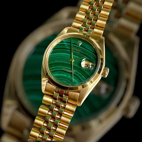 rolex malachite dial for sale|Rolex Malachite Dial .